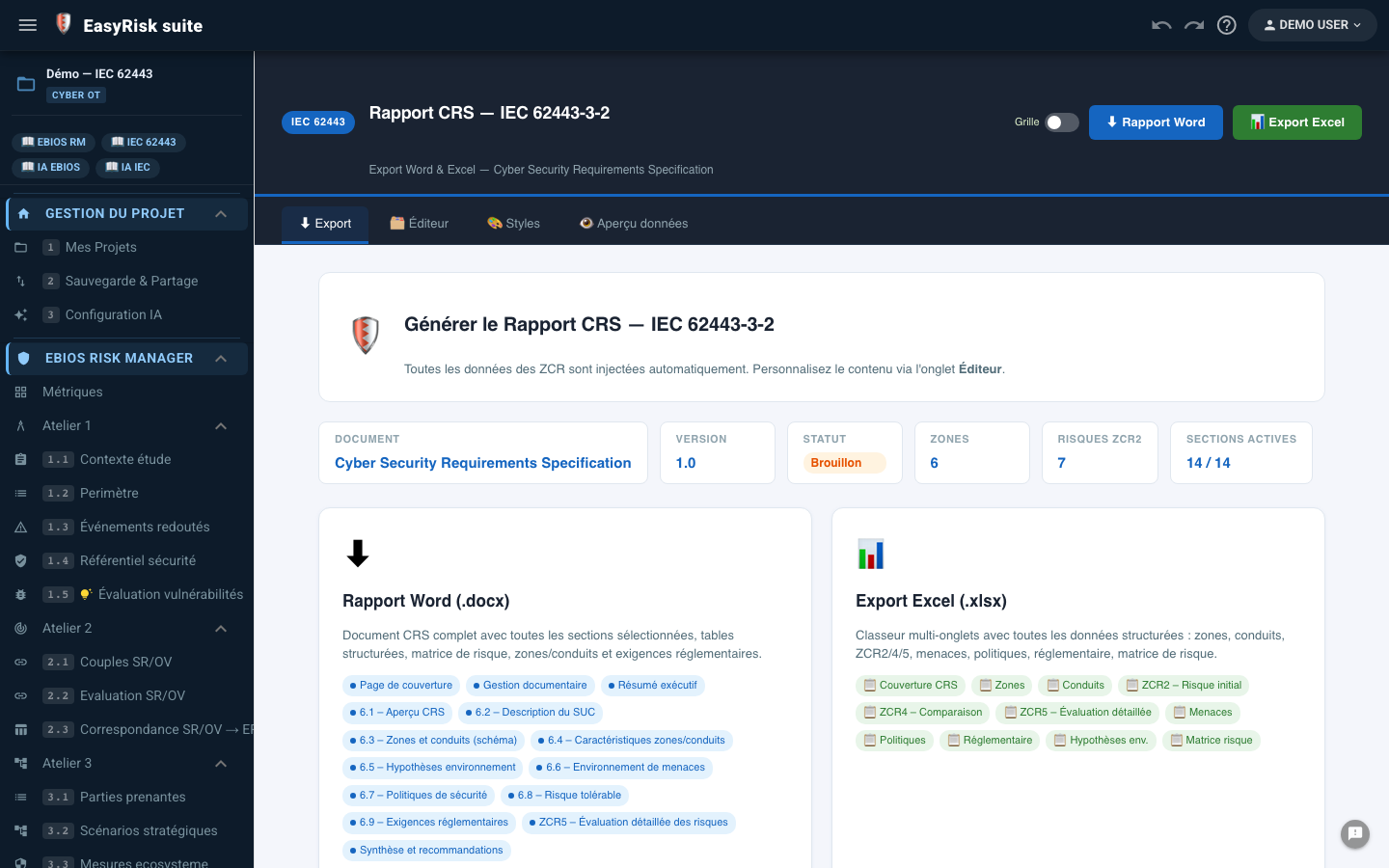 Rapport IEC 62443